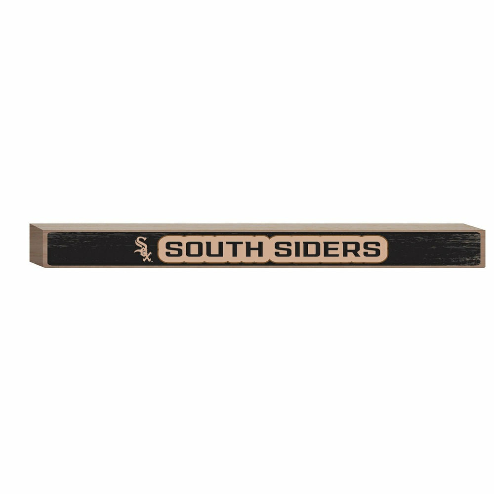 Chicago White Sox Engraved Wood Sign, 1.5" x 18" - MLB Home
