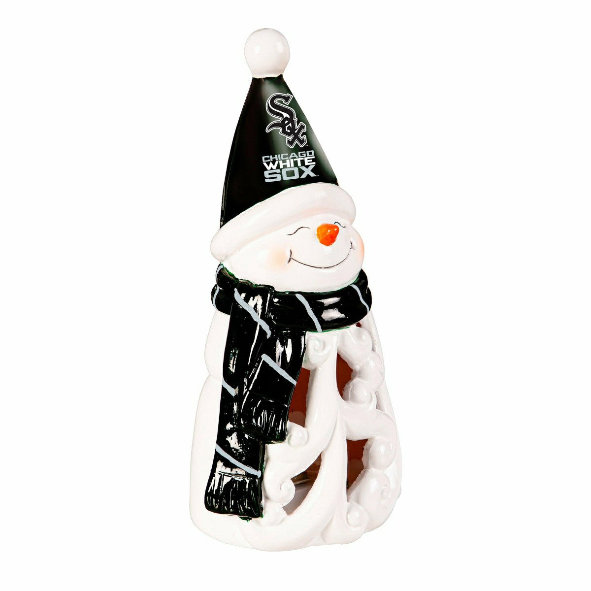 Chicago White Sox Snowman LED Statuary, 8" - MLB Home