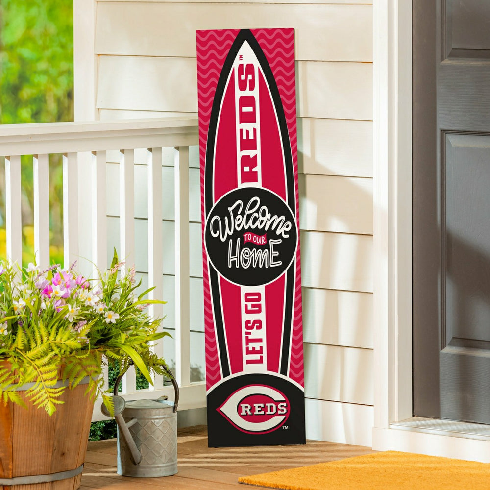 Cincinnati Reds Summer Seasonal Surfboard ECM Exclusive 47" Single Sid - MLB Home