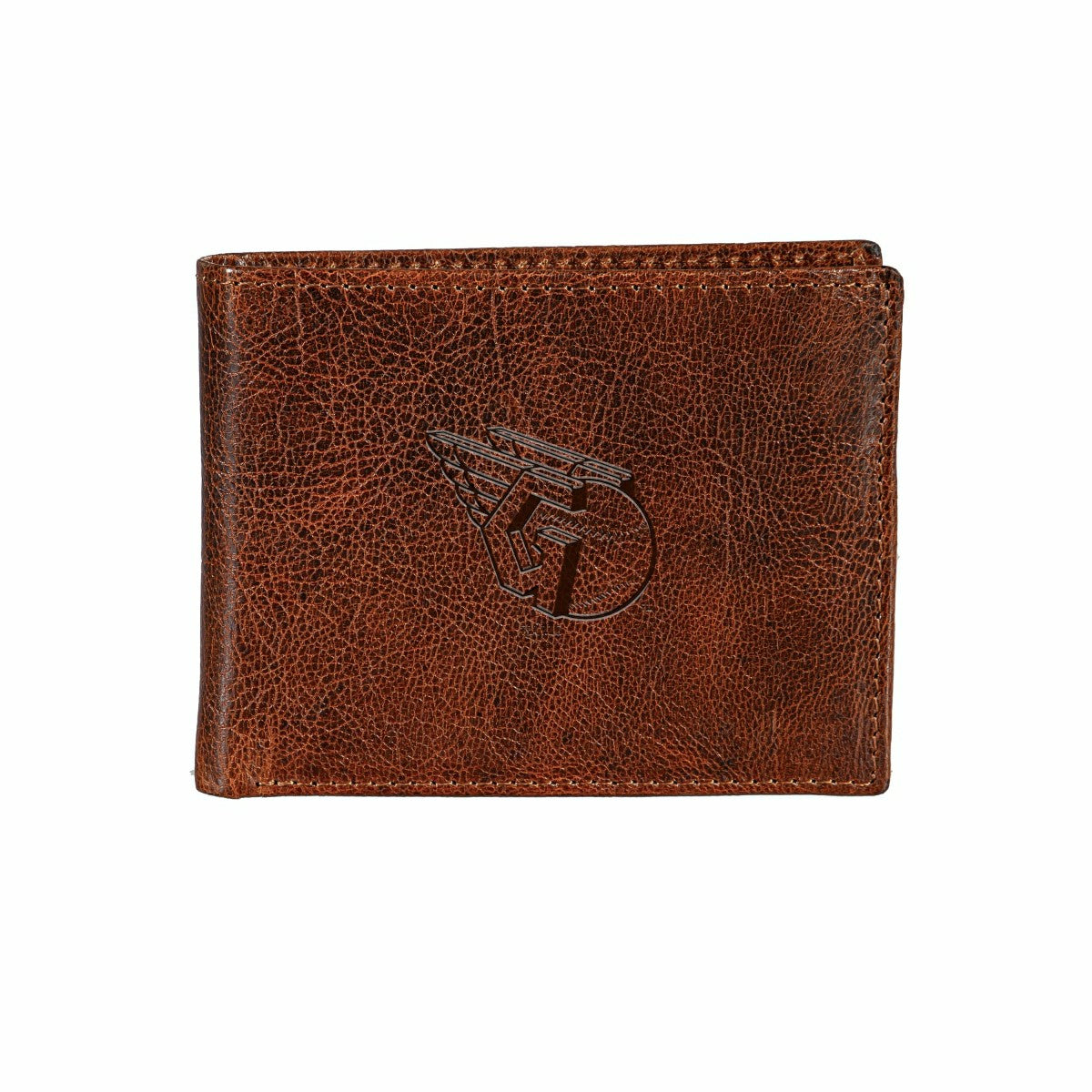 Cleveland Guardians, Embossed 100% Genuine Tumbled Leather Passcase Bi - MLB Home