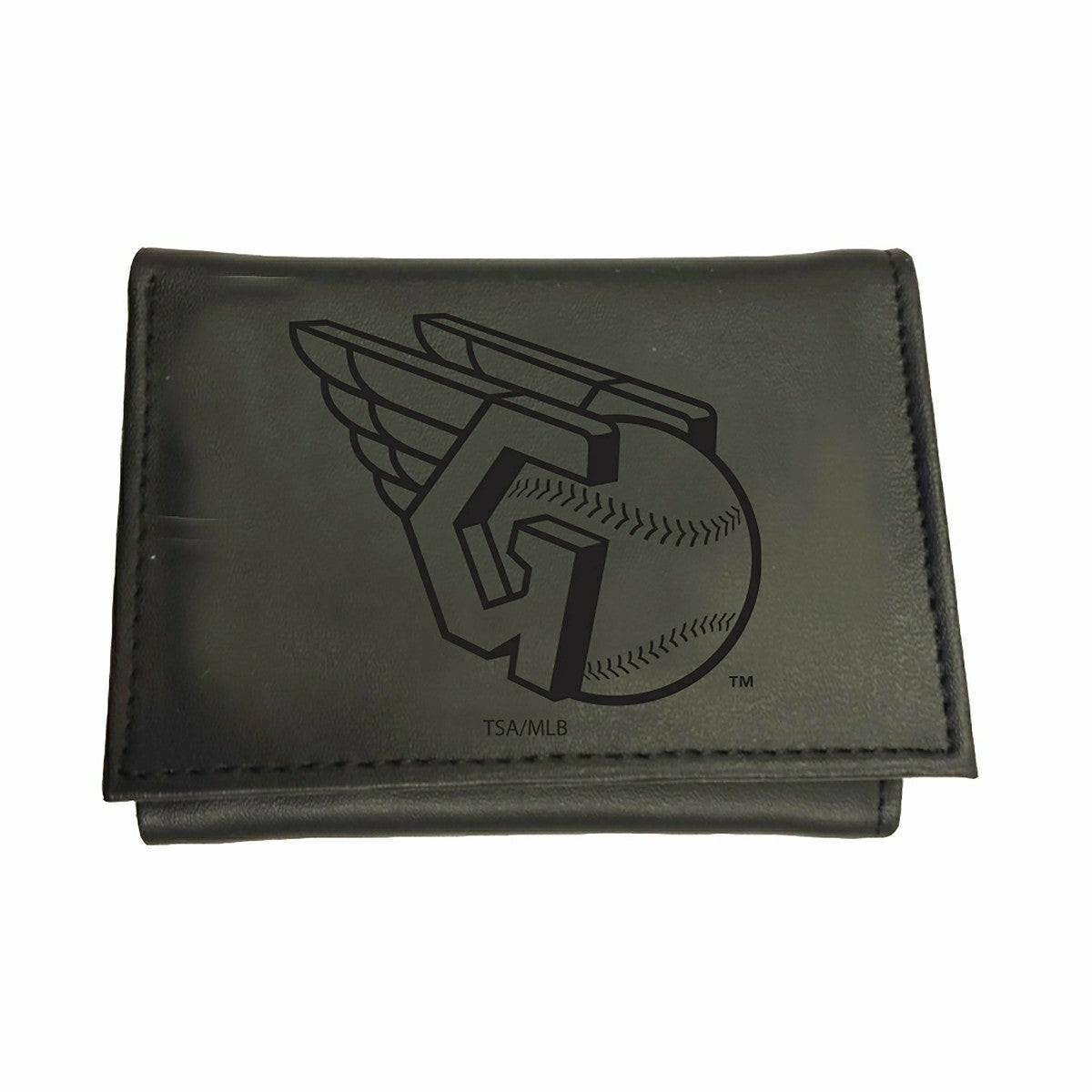 Cleveland Guardians Tri-Fold Wallet Black - MLB Home