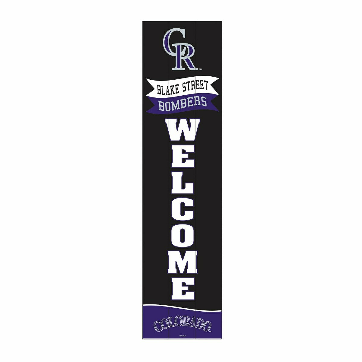Colorado Rockies, 46" Leaner - MLB Home