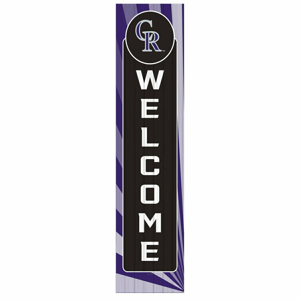 Colorado Rockies, Summer Seasonal Leaner, 46" Single Sided - MLB Home