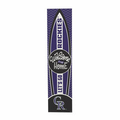 Colorado Rockies Summer Seasonal Surfboard ECM Exclusive 47" Single Si - MLB Home