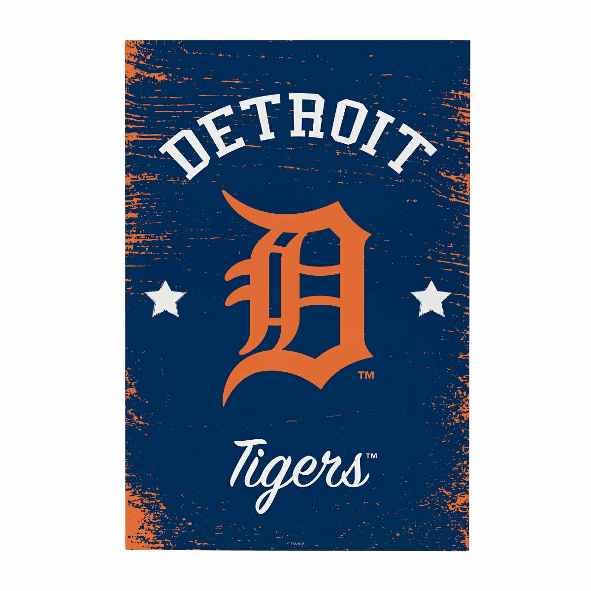 Detroit Tigers Wood Wall Sign, 16x24 - MLB Home