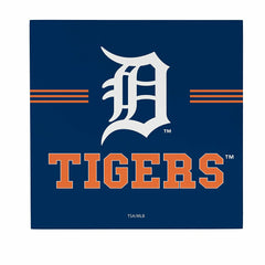Detroit Tigers Wood Wall Sign, 12x12 - MLB Home