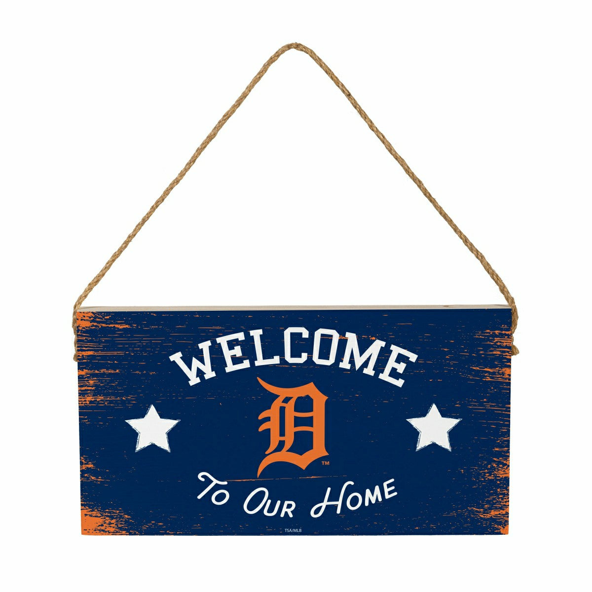Detroit Tigers Wood Wall Sign, 6x11 - MLB Home