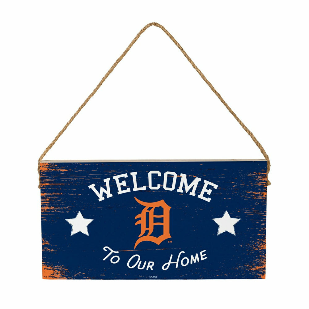 Detroit Tigers Wood Wall Sign, 6x11 - MLB Home
