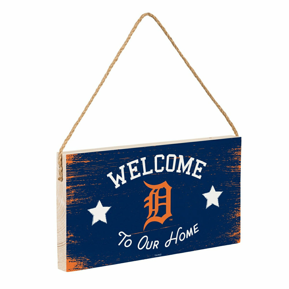 Detroit Tigers Wood Wall Sign, 6x11 - MLB Home