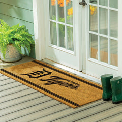 Detroit Tigers Extra Large One Color Coir Mat, 60"x24" - MLB