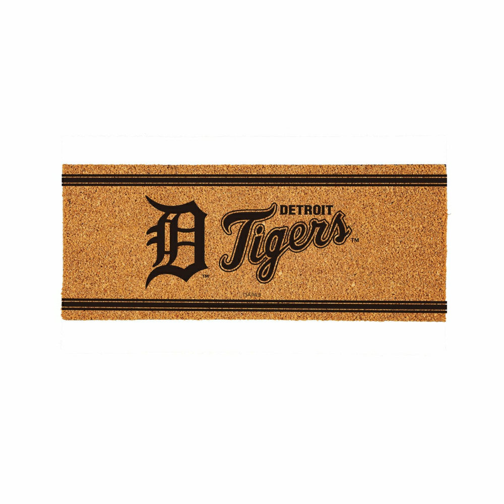 Detroit Tigers Extra Large One Color Coir Mat, 60"x24" - MLB