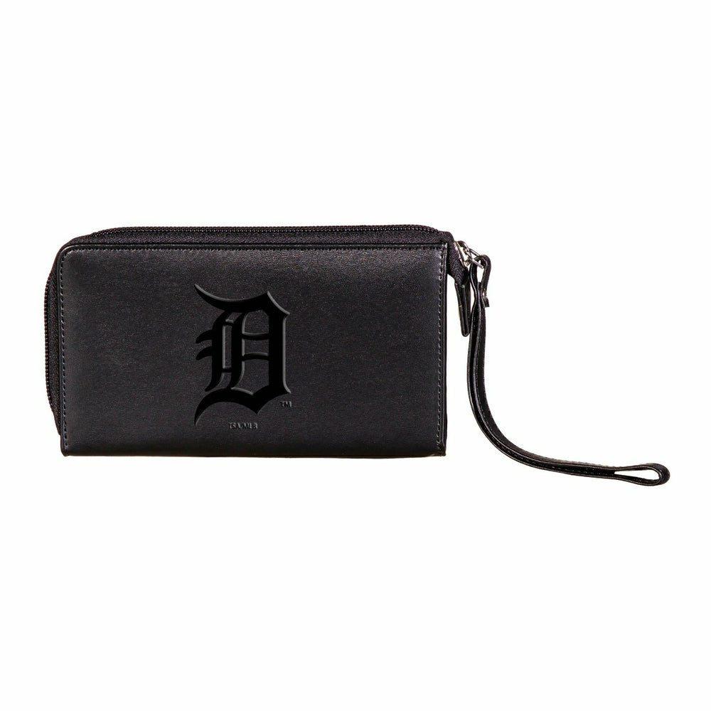 Detroit Tigers Wristlet Wallet Black - MLB Home