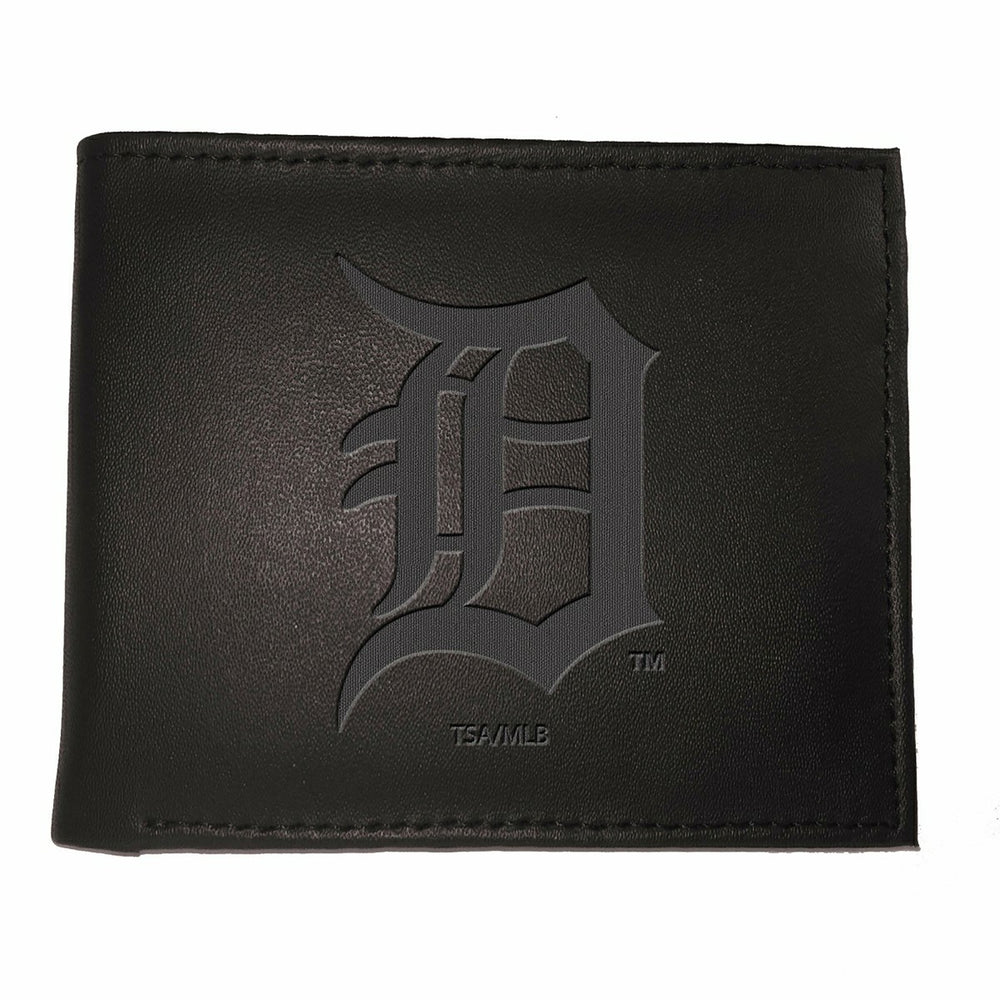 Detroit Tigers Bi-Fold Wallet Black - MLB Home