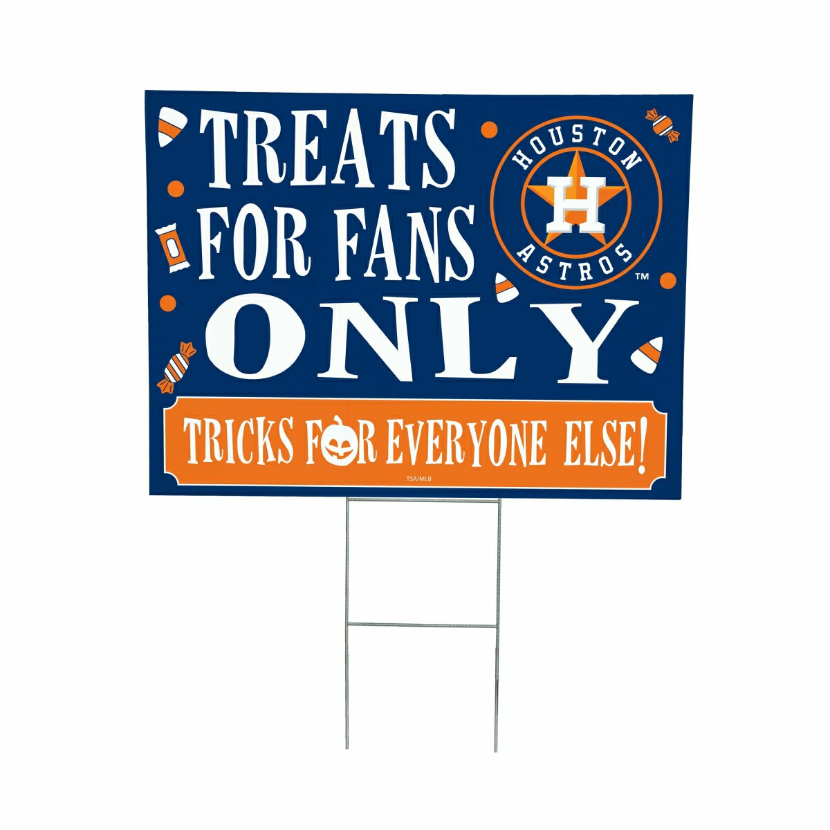 Houston Astros Yard Sign, Halloween Treats for Fans - MLB Home