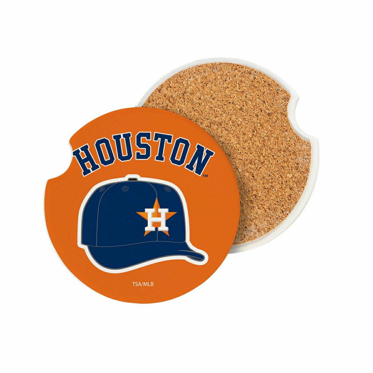 Houston Astros Car Coaster Set, 2pc - MLB Home