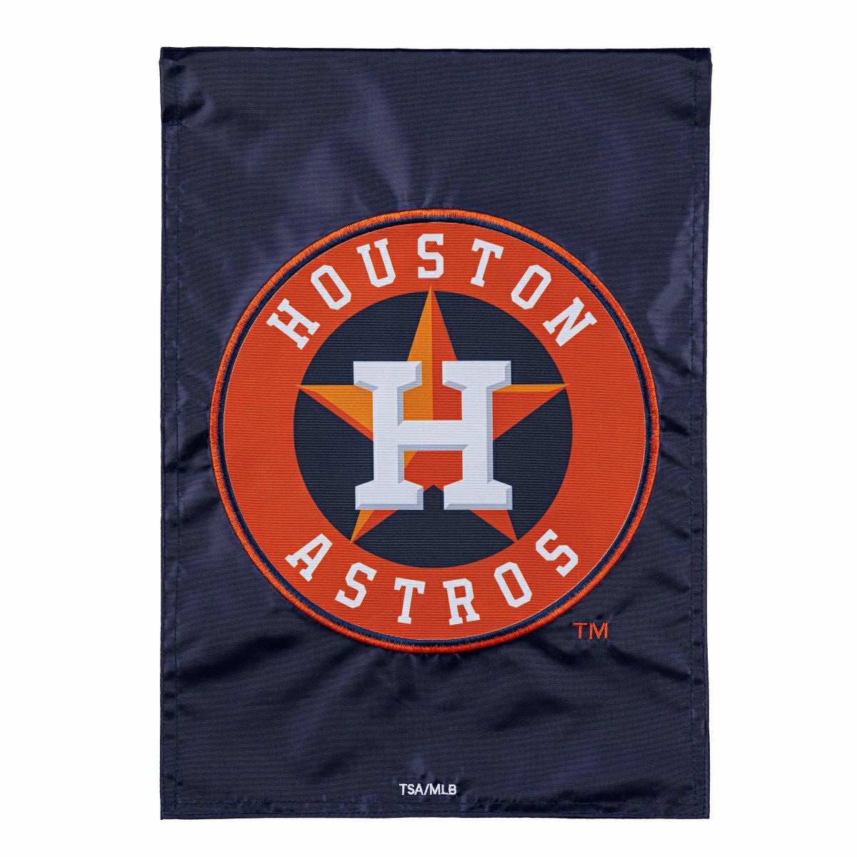 Houston Astros Appliqué Garden Flag - MLB Home