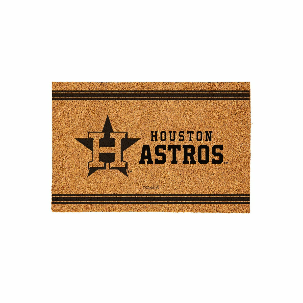 Houston Astros Large One Color Coir Mat, 36"x24" - MLB