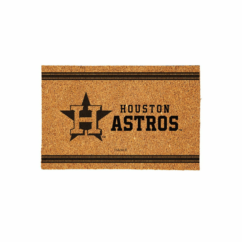 Houston Astros Large One Color Coir Mat, 36"x24" - MLB