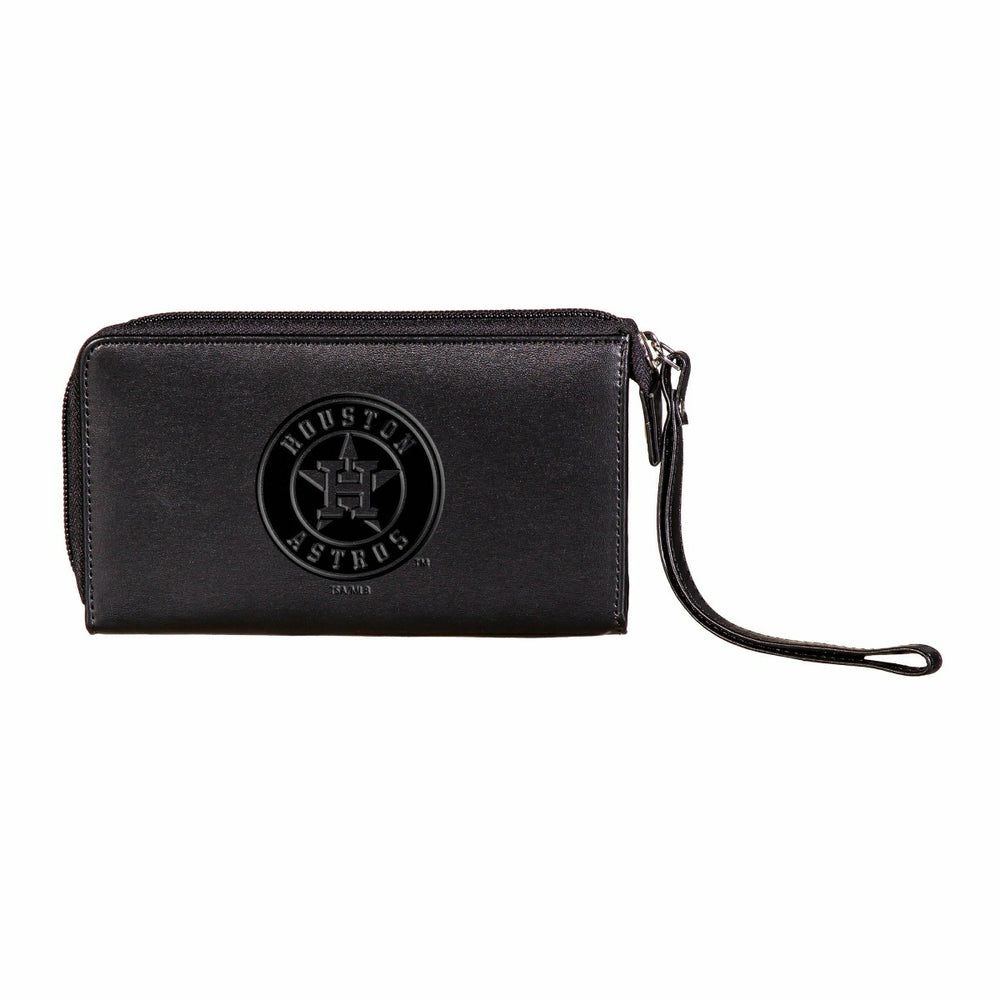 Houston Astros Wristlet Wallet Black - MLB Home