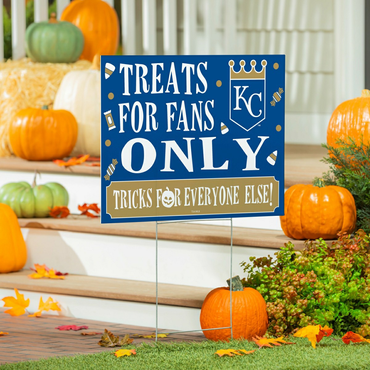 Kansas City Royals Coroplast Yard Sign, Halloween Treats for Fans - MLB Home