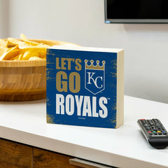 Kansas City Royals Plock, Down Home Fans, 6x6 - MLB Home