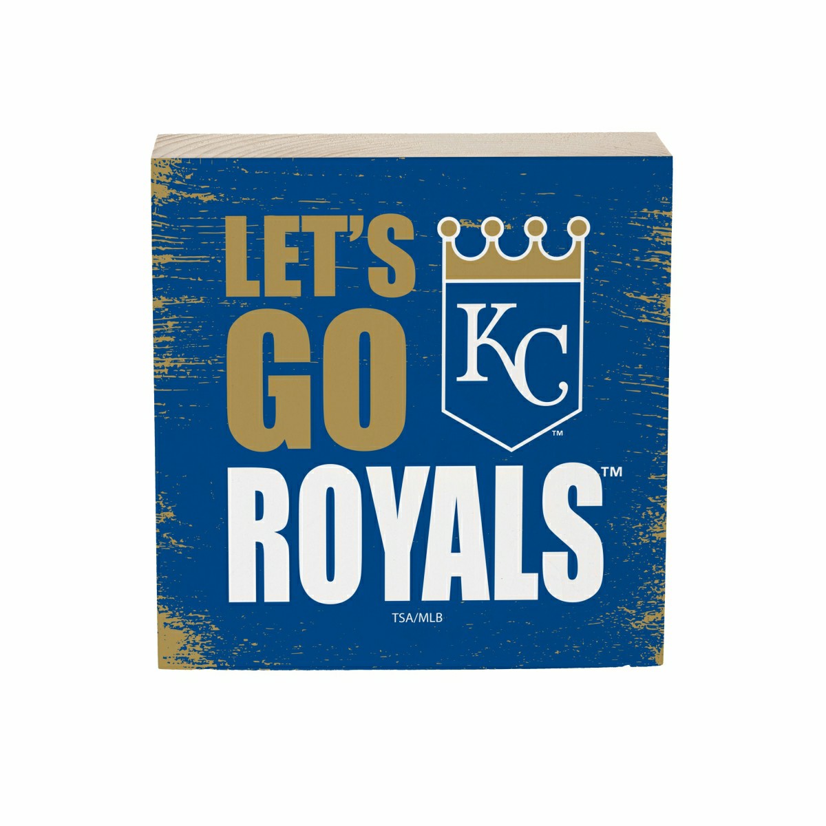 Kansas City Royals Plock, Down Home Fans, 6x6 - MLB Home