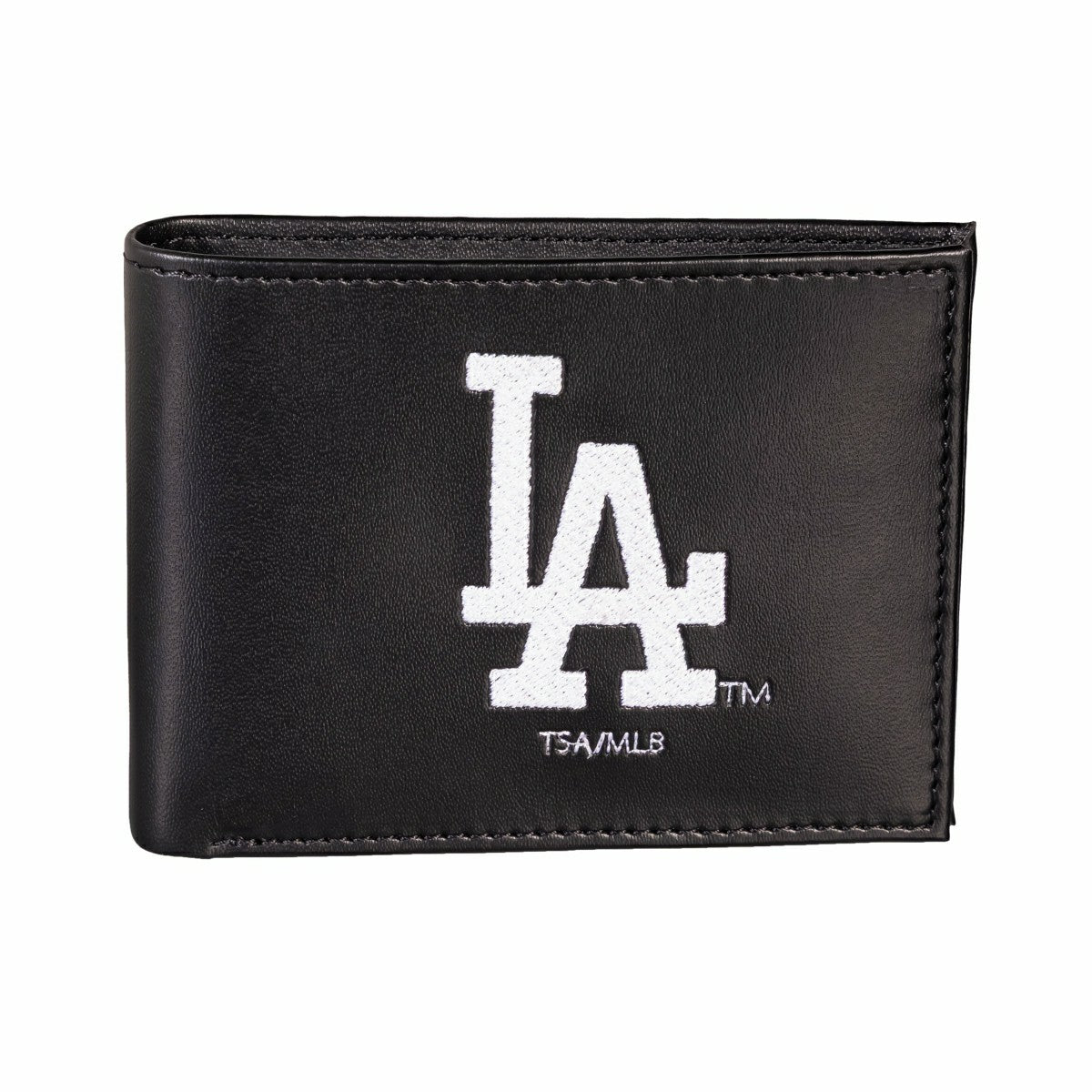 Los Angeles Dodgers Black Bi-Fold Embroidered Wallet w/ RFID Blocking - MLB Home