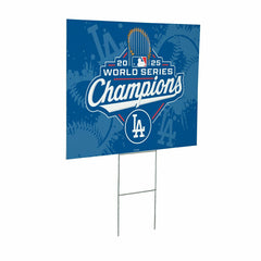 Los Angeles Dodgers, World Series 2025 Cororplast Yard Sign - MLB Home