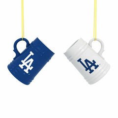 Los Angeles Dodgers Ceramic Mini Stein, 3oz, set of 2 - MLB Home