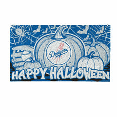 Los Angeles Dodgers Halloween PVC Mat, 28"x16" - MLB