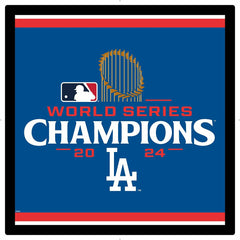 Los Angeles Dodgers 23"H x 23"L LED Wall Decor, Edgelite, Square, WS24 - MLB