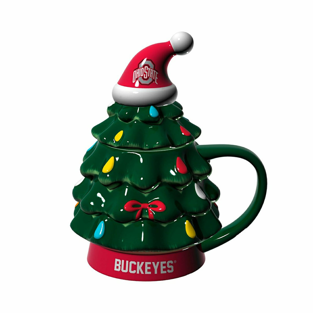 Ohio State University, Holiday Tree Cup Gift Set, 14oz. - Home Collegiate