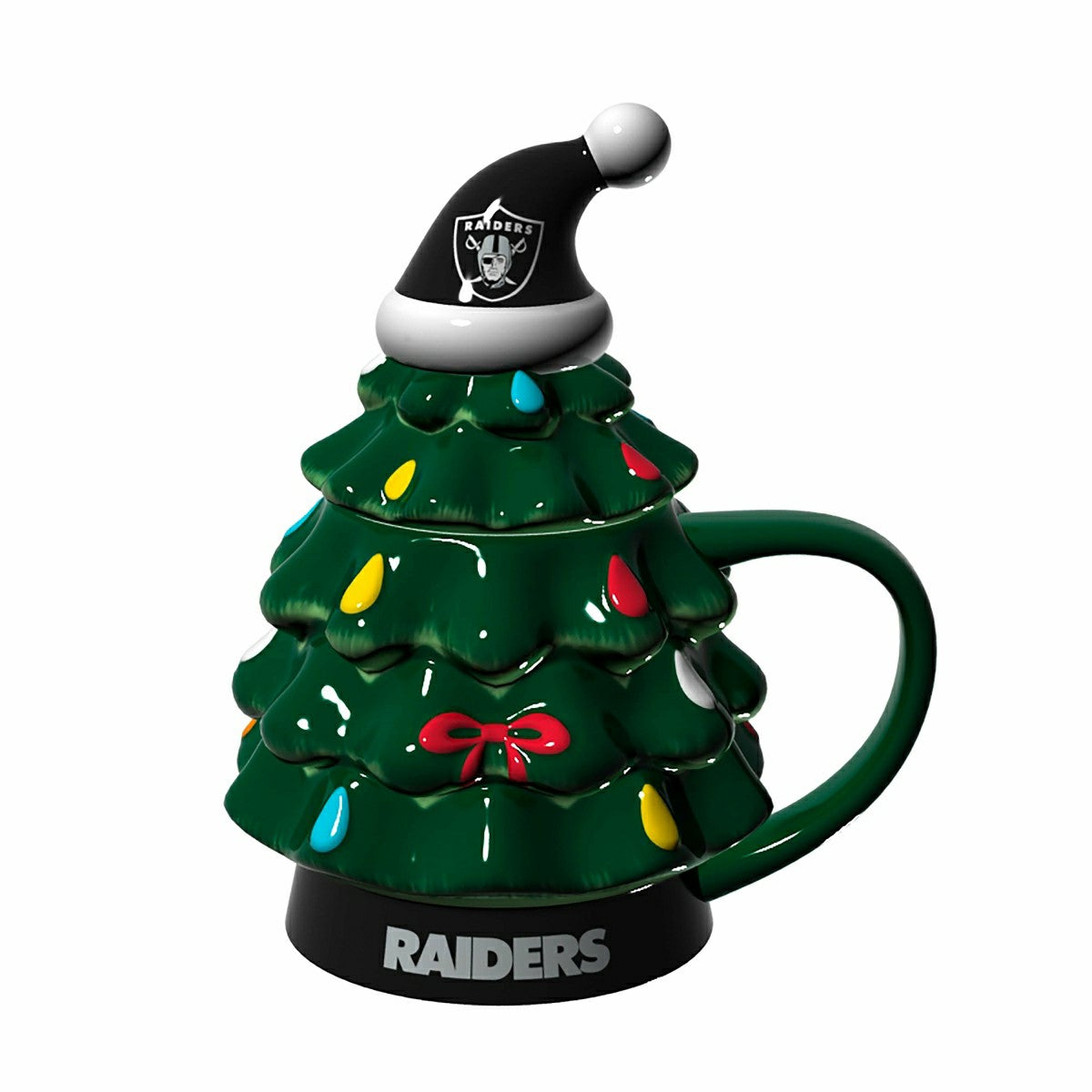 Las Vegas Raiders, Holiday Tree Cup Gift Set, 14oz. - Home NFL