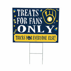 Milwaukee Brewers Yard Sign, Halloween Treats for Fans - MLB Home