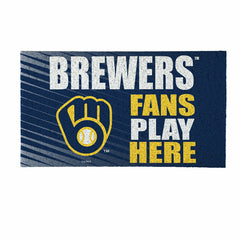 Milwaukee Brewers Fan Mat, 28"x16" - MLB
