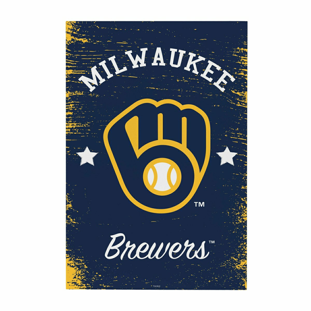 Milwaukee Brewers Wood Wall Sign, 16x24 - MLB Home