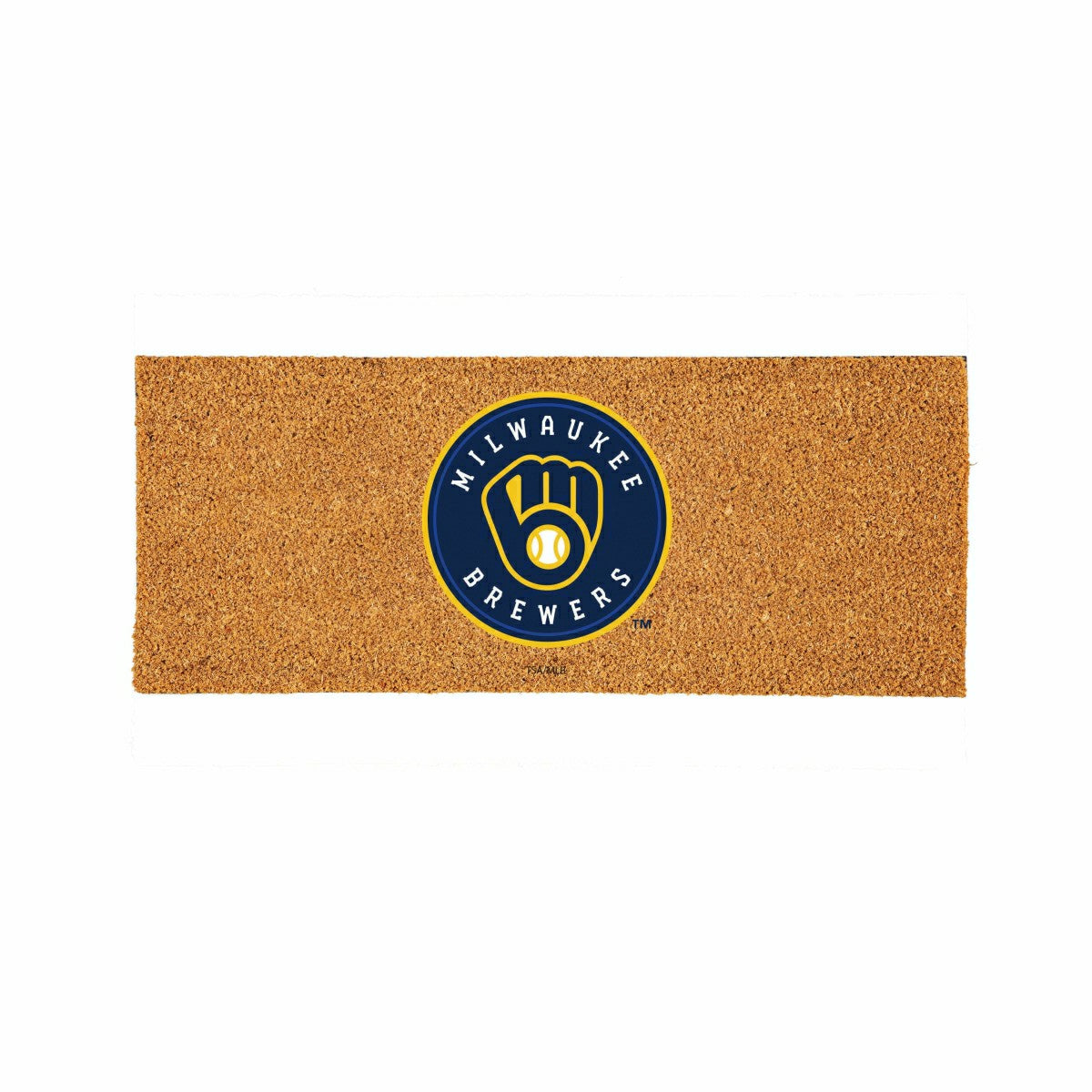 Milwaukee Brewers Extra Large Full Color Coir Mat, 60"x24" - MLB