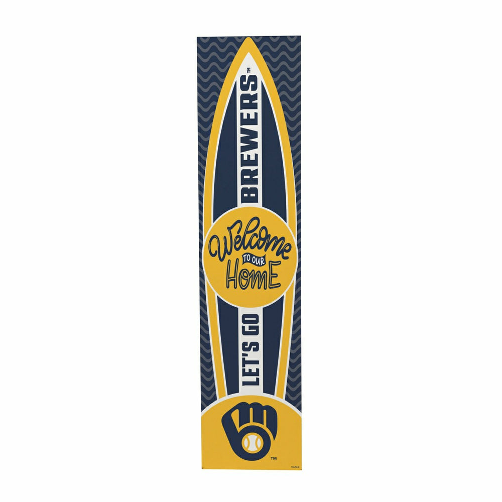 Milwaukee Brewers Summer Seasonal Surfboard ECM Exclusive 47" Single S - MLB Home