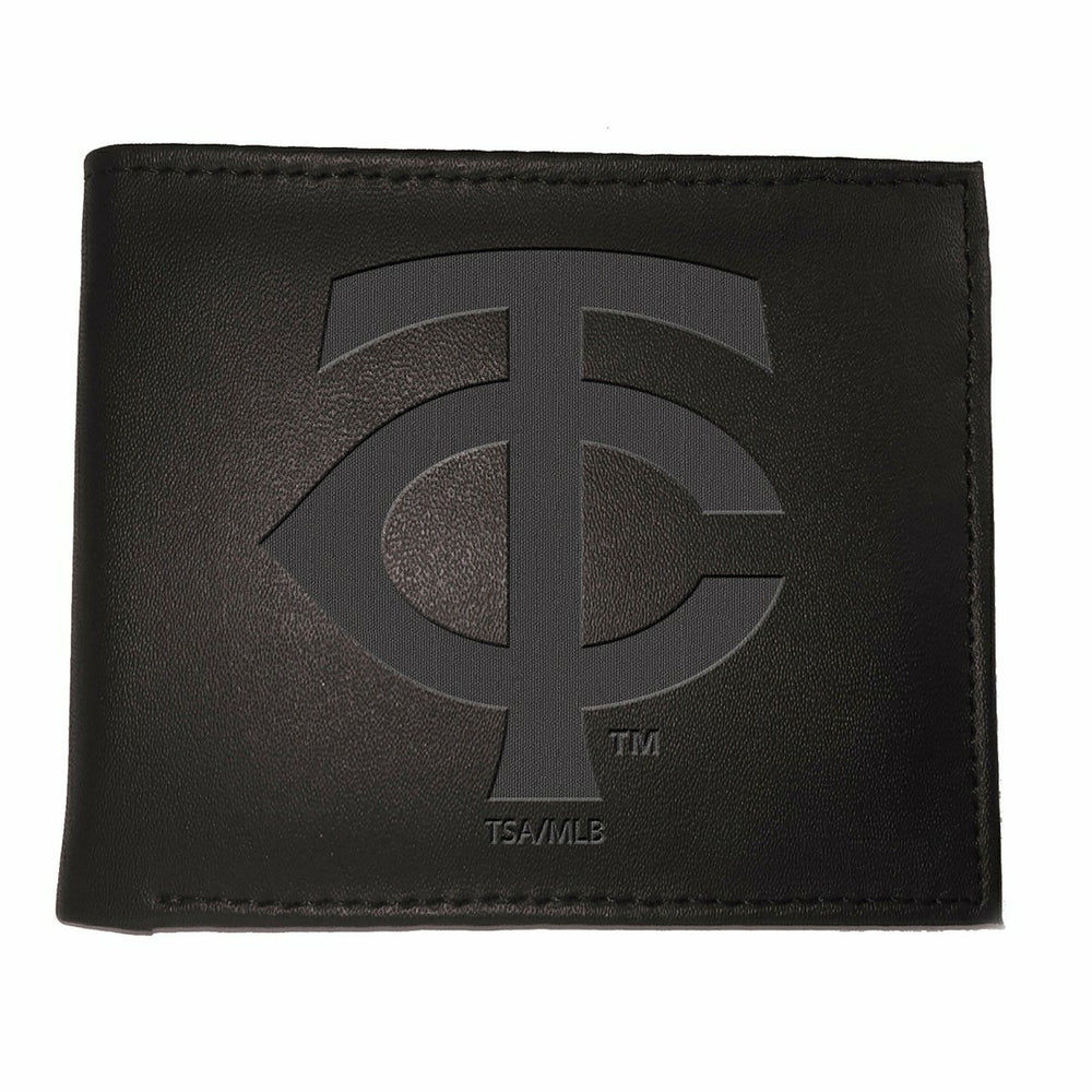 Minnesota Twins Bi-Fold Wallet Black - MLB Home