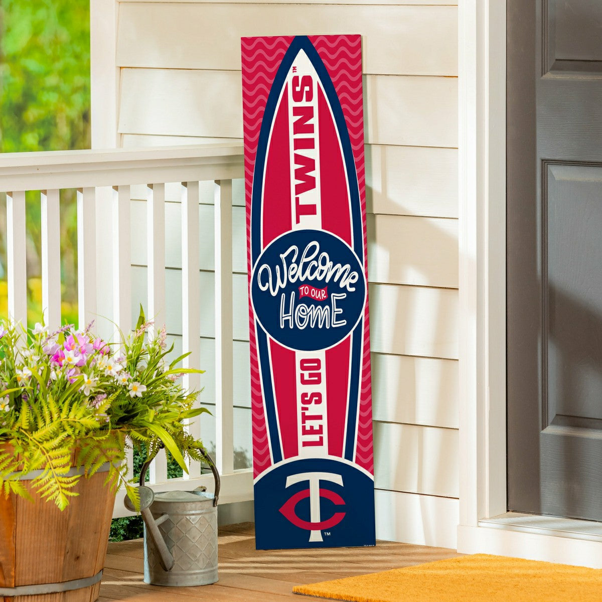 Minnesota Twins Summer Seasonal Surfboard ECM Exclusive 47" Single Sid - MLB Home