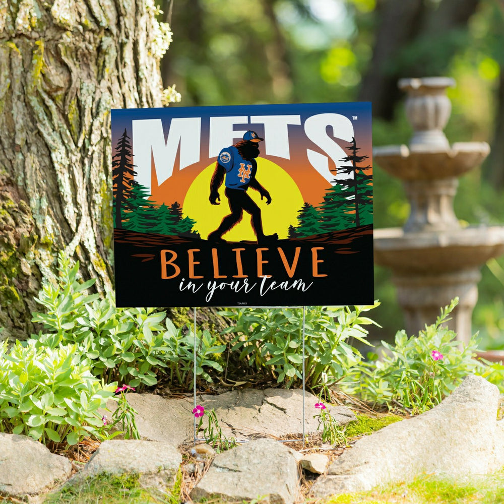 New York Mets Yard Sign, Bigfoot - MLB Home