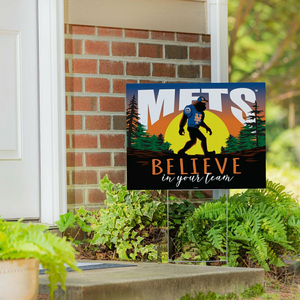 New York Mets Yard Sign, Bigfoot - MLB Home