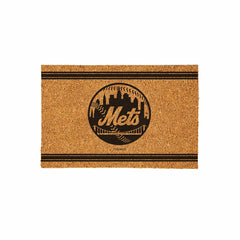 New York Mets Large One Color Coir Mat, 36"x24" - MLB