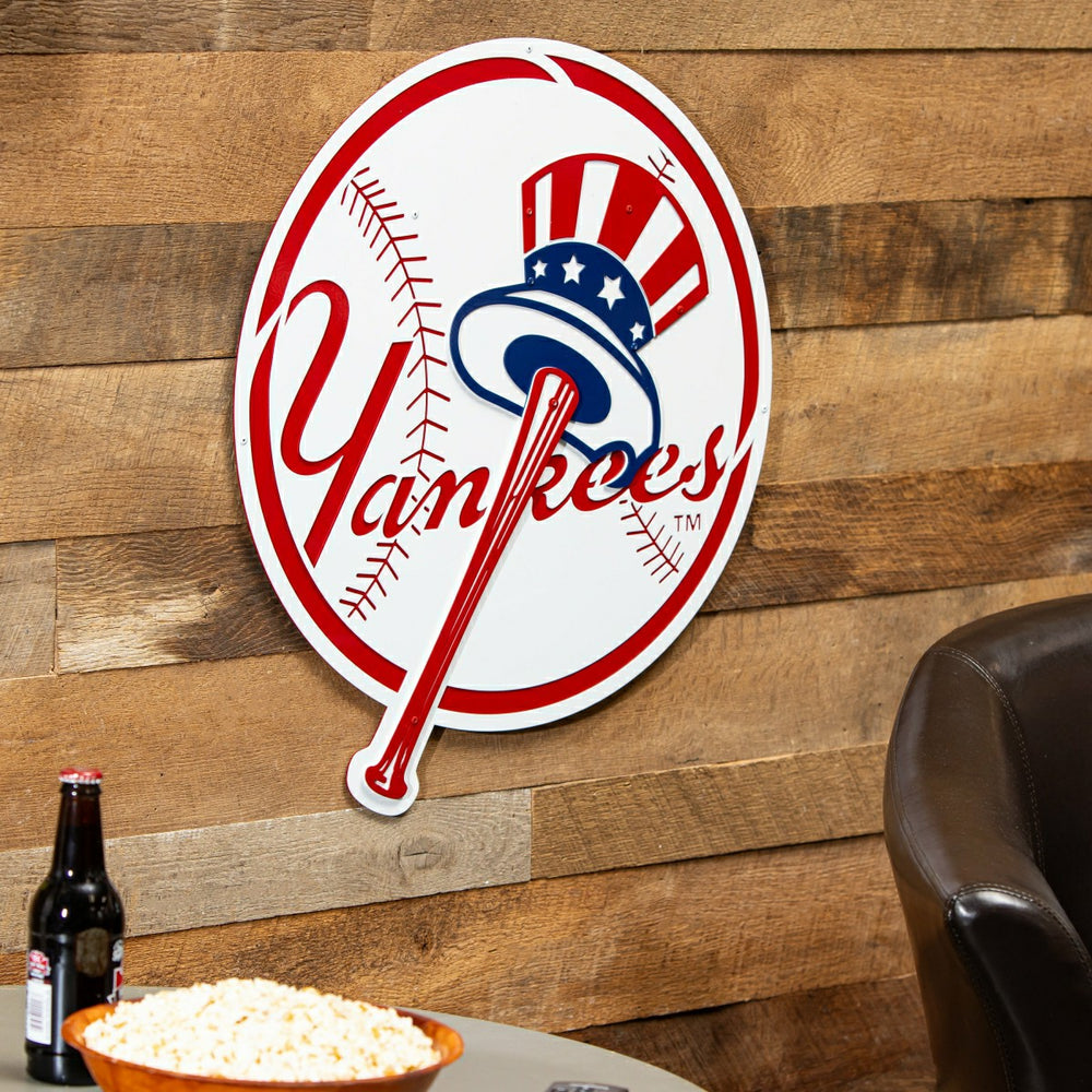 New York Yankees Premier Metal Wall Art - MLB Home