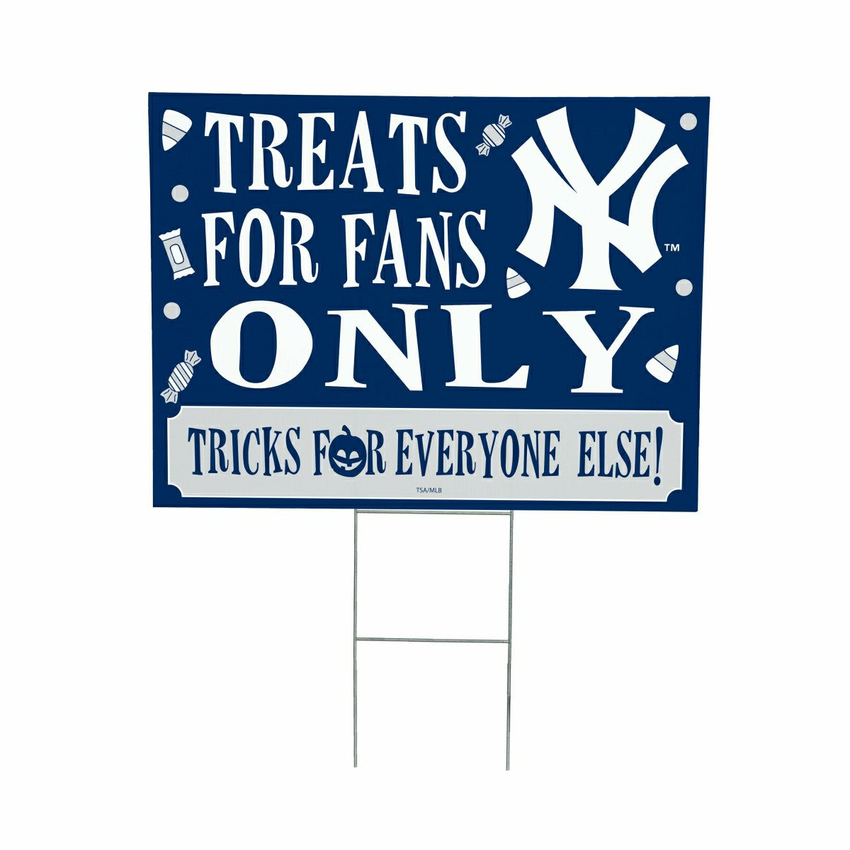 New York Yankees Yard Sign, Halloween Treats for Fans - MLB Home
