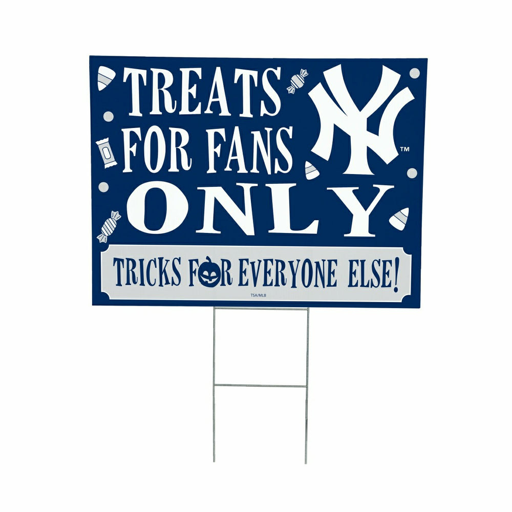 New York Yankees Yard Sign, Halloween Treats for Fans - MLB Home