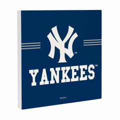 New York Yankees Wood Wall Sign, 12x12 - MLB Home