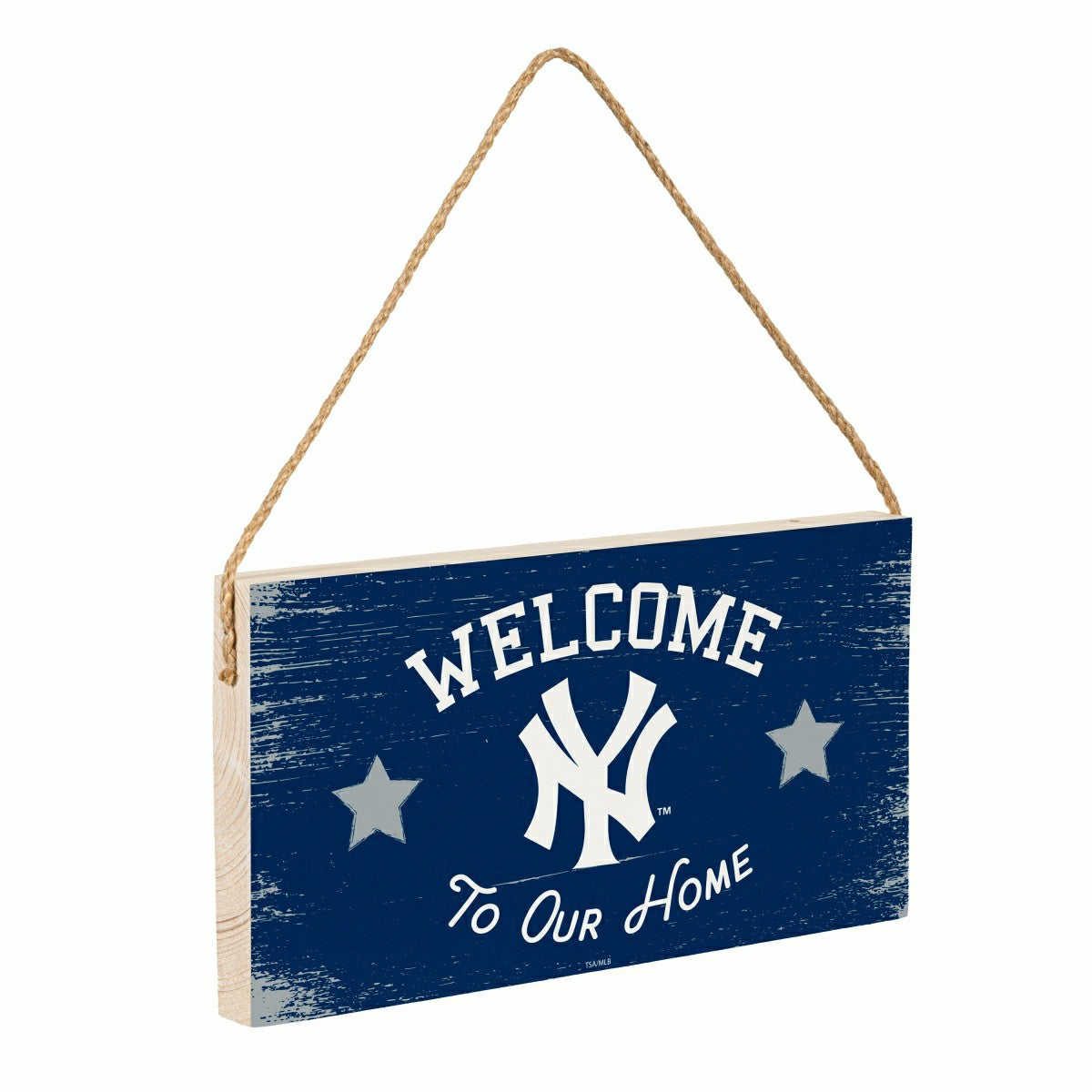 New York Yankees Wood Wall Sign, 6x11 - MLB Home