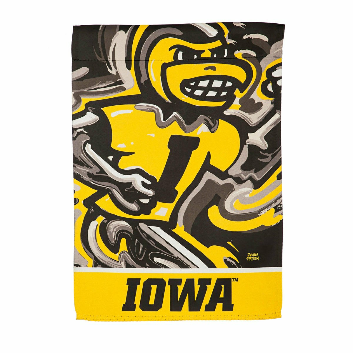 University of Iowa, Suede REG Justin Patten - Sale Collegiate Home