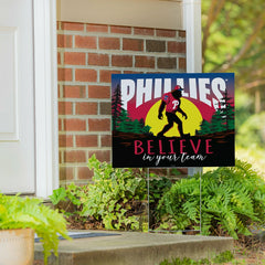 Philadelphia Phillies Yard Sign, Bigfoot - MLB Home
